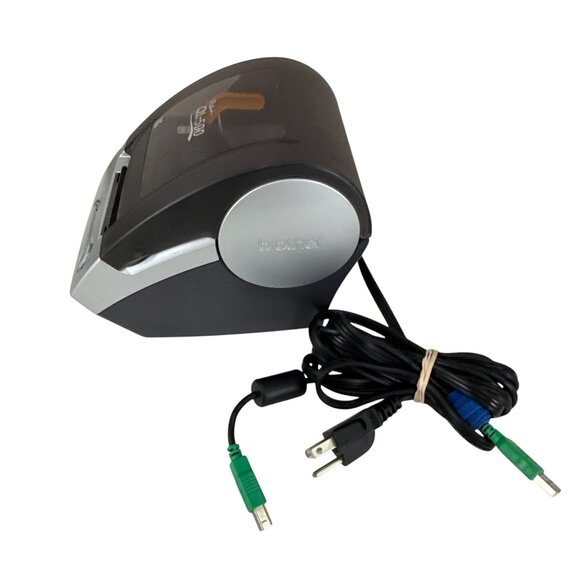 Brother QL-500 Label Thermal Printer USB DK Rolls P-touch with Power Cord - Picture 7 of 9